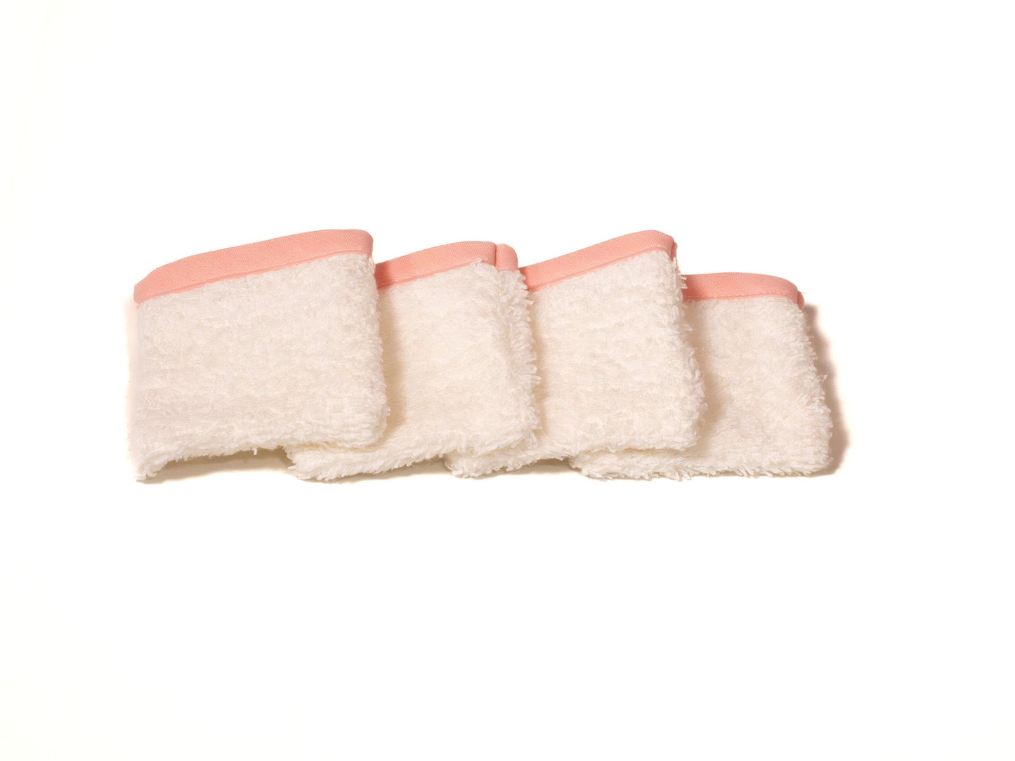 Pack (4) guantes de mano sin anilla ROSA PASTEL (bies)