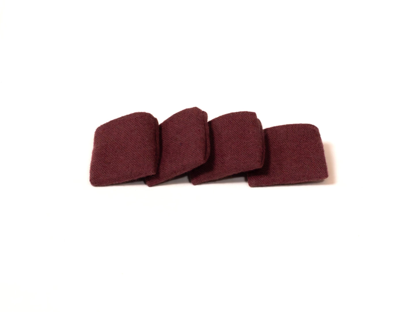 Pack (4) guantes de dedo GRANATE