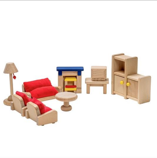 Muebles sala de estar, 8 piezas