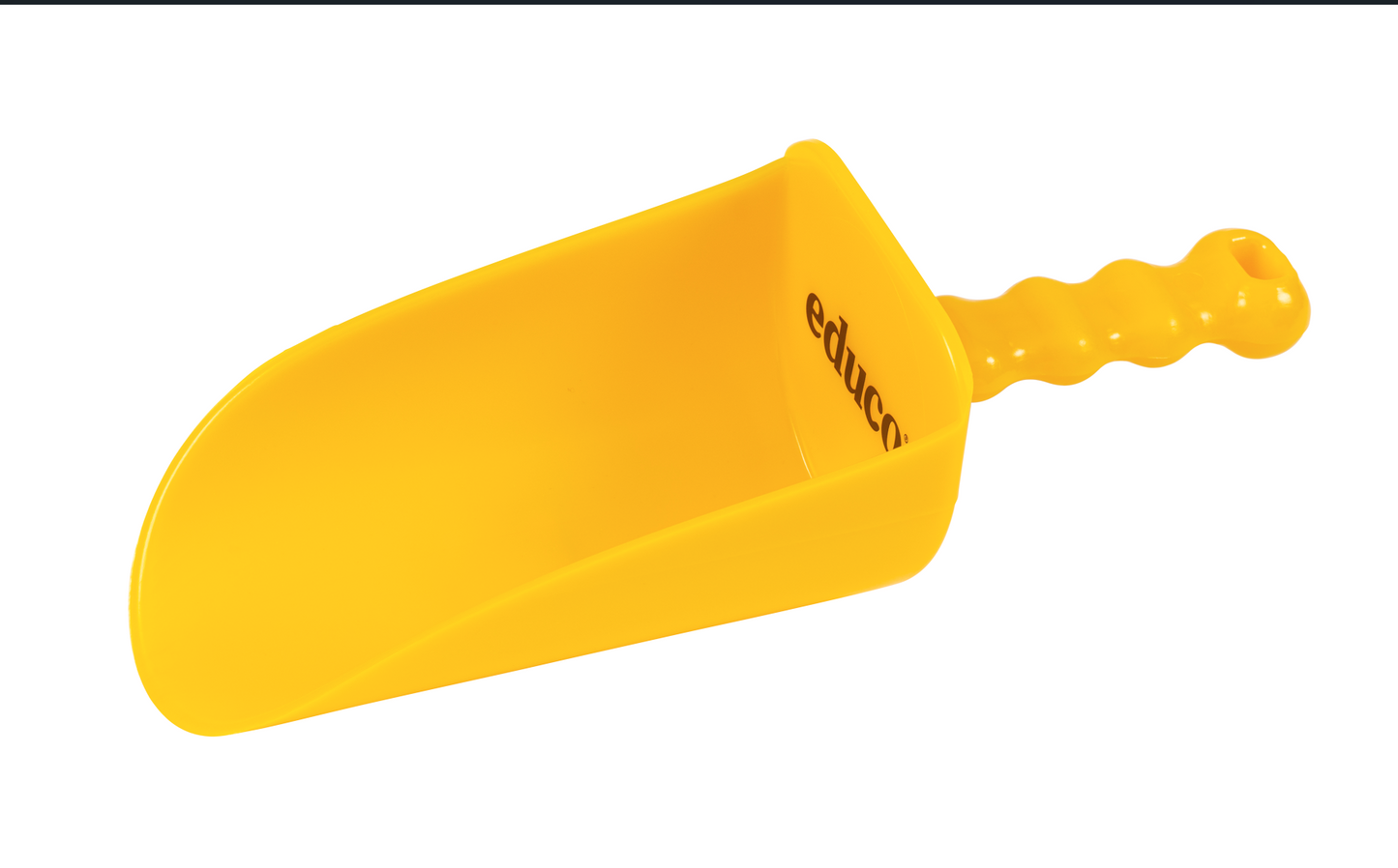 Pala plástico amarillo