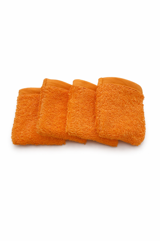 Pack (4) guantes de mano sin anilla NARANJA