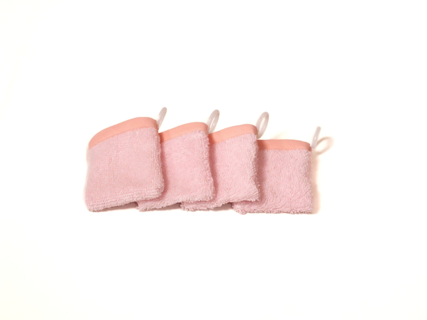 Pack (4) guantes de mano con anilla ROSA PASTEL