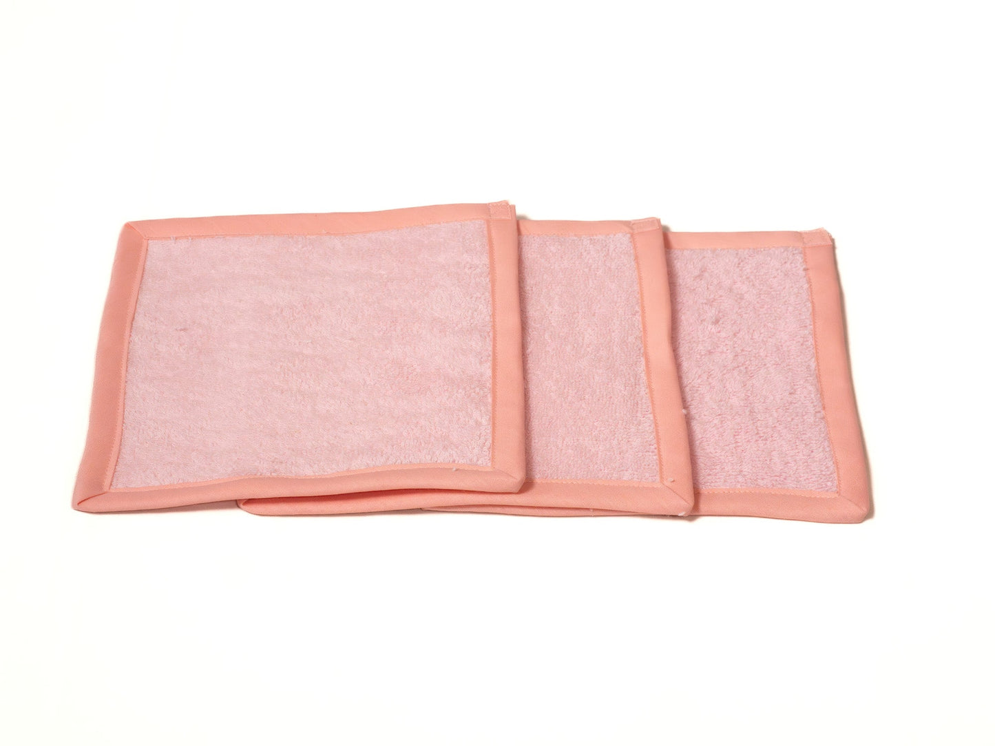 Pack (4) toalla sin anilla ROSA PASTEL