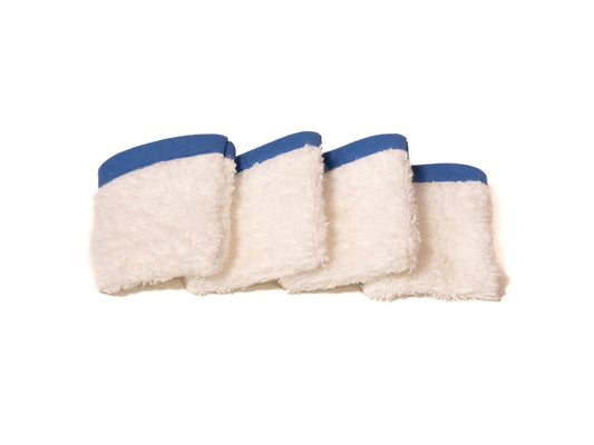 Pack (4) guantes de mano sin anilla AZUL CLARO