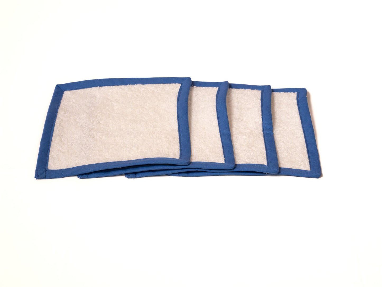 Pack (4) toalla sin anilla AZUL CLARO