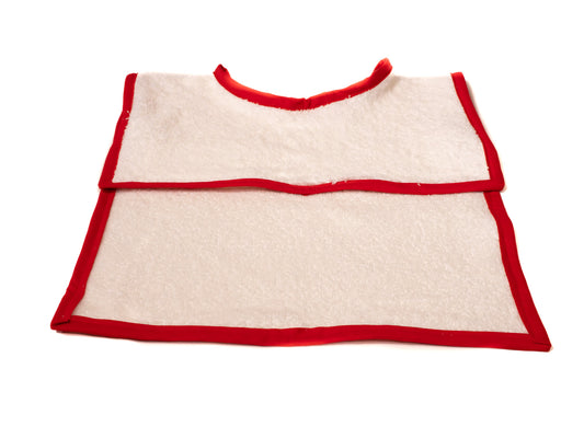 Delantal rojo