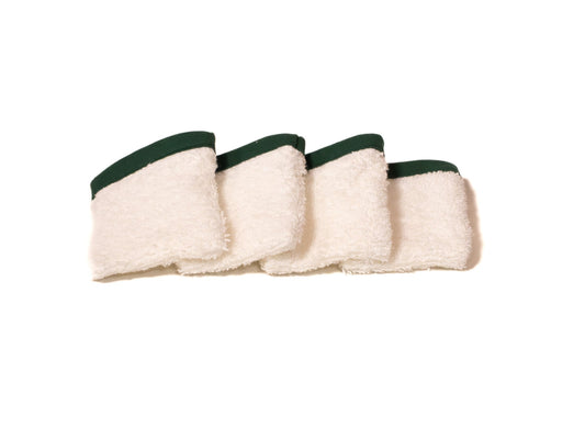 Pack (4) guantes de mano sin anilla VERDE OSCURO