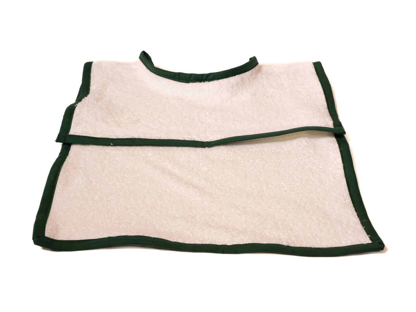 Delantal verde oscuro