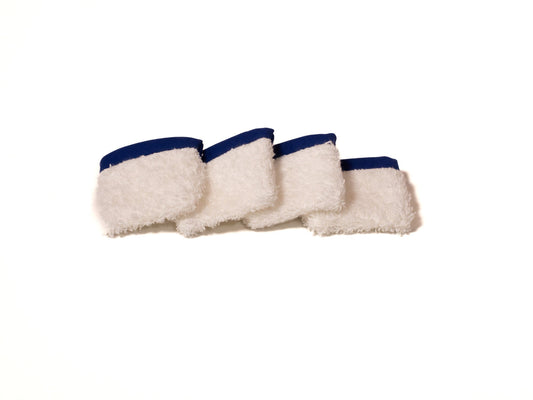 Pack (4) guantes de mano sin anilla AZUL MARINO. Nido