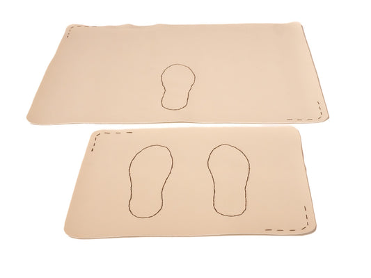 Pack tapetes zapatos BEIGE